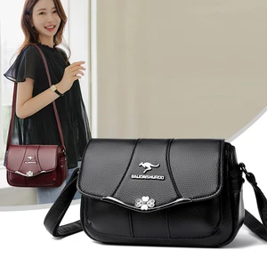 Luxury Shoulder Bags for Women New Fashion Soft Small Design Women's Totebag Handbags Crossbody
