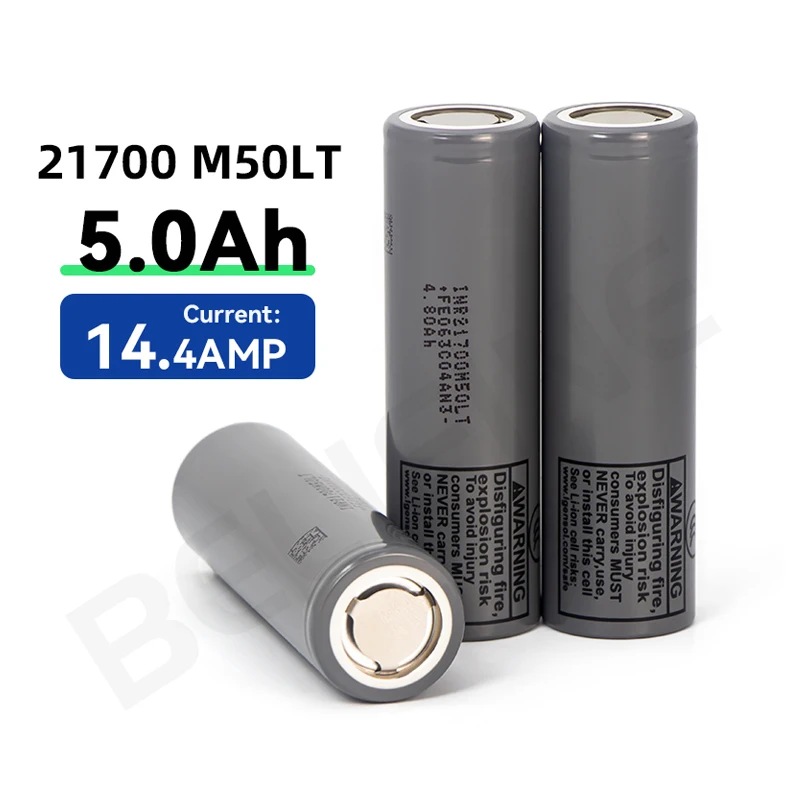 Original INR21700 M50L 5000mAh 3.7V Rechargeable Battery for