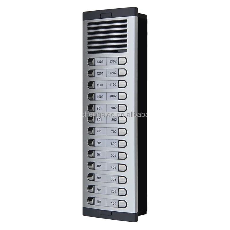 26 Families Door Entry Panel 4+n Wiring Push Button Door Station ...