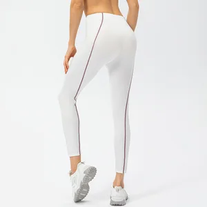 Premium Solid Color High Waist Tummy Control Breathable Fleece Lined Thick Slim Yoga Legging for Women