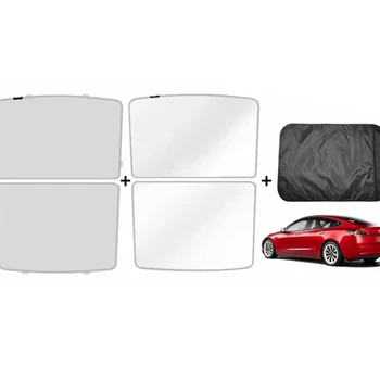2024 Upgrade Car Sunshade for Tesla Model Y Top Glass Roof Sunshade Tesla Accessories Customized Sunroof for 2020-2024 Model Y/3