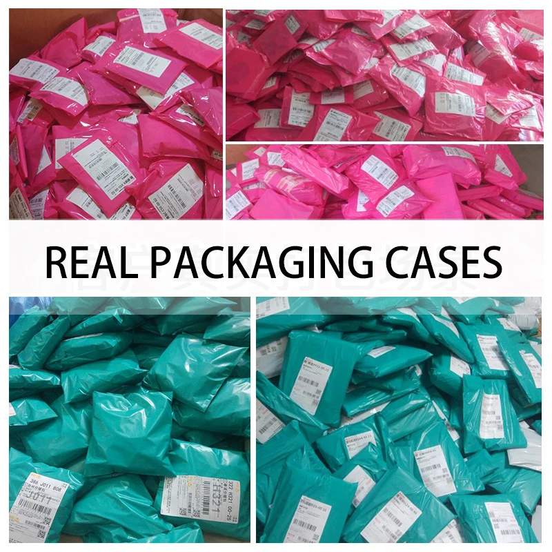 100pcs White Poly Recycled Mailer Courier Bags For Packaging Express