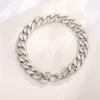 NK bracelet, white K