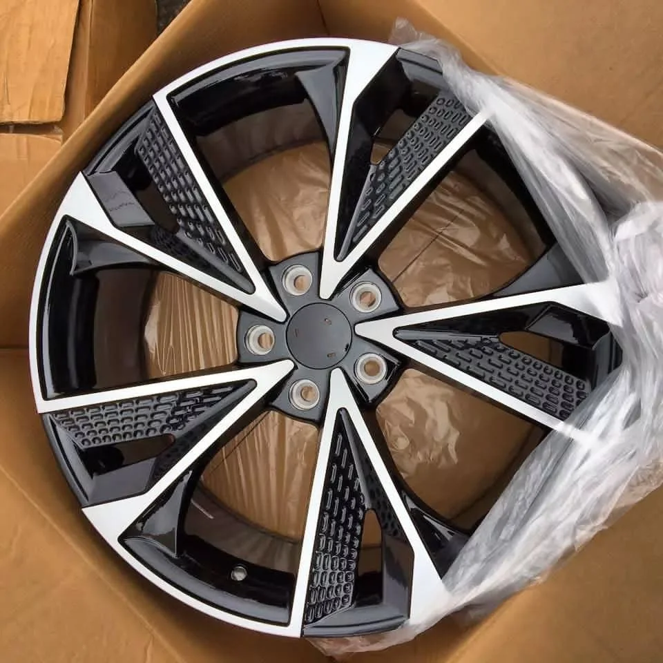 1-Piece Monoblock Wheel 5x114.3 5x120 5x112 Custom Forged Wheel 9J Et35 for bmw X4 Audi A4 A5 A6 A7 A8 RS7 2020 Style Black - Image 6