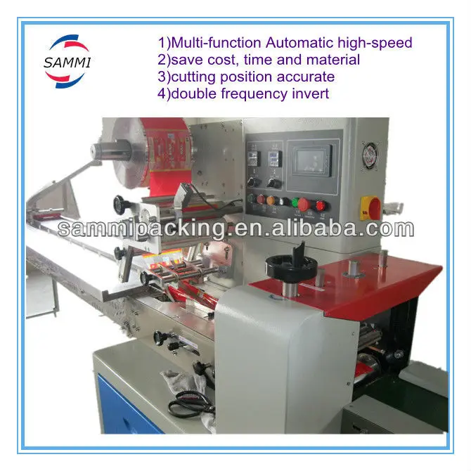 Заводская цена автоматическая упаковочная машина для печенья упаковки