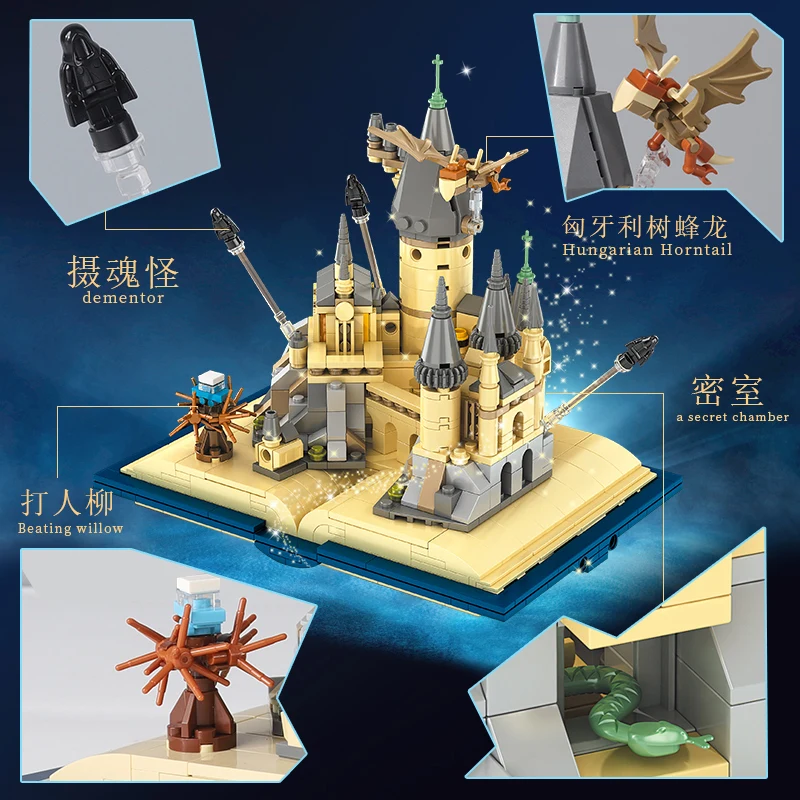 MJI 13010 Mini Bricks Block 727pcs - Magic Castle Puzzle