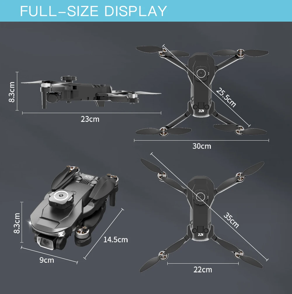 SG101 Pro Drone 4K Dual Camera Gesture Recording Speed Adjustment Brushless Optical Flow Positioning Smart Technology 3D Tumble