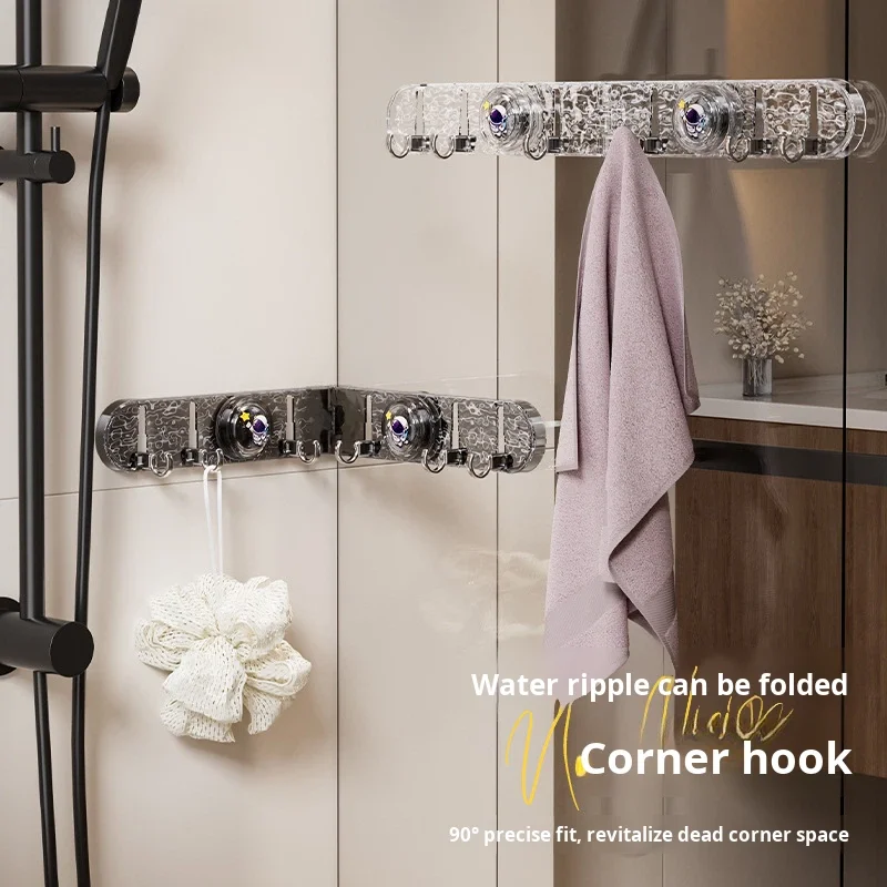 Foldable Astronaut Suction Towel Hook Rack