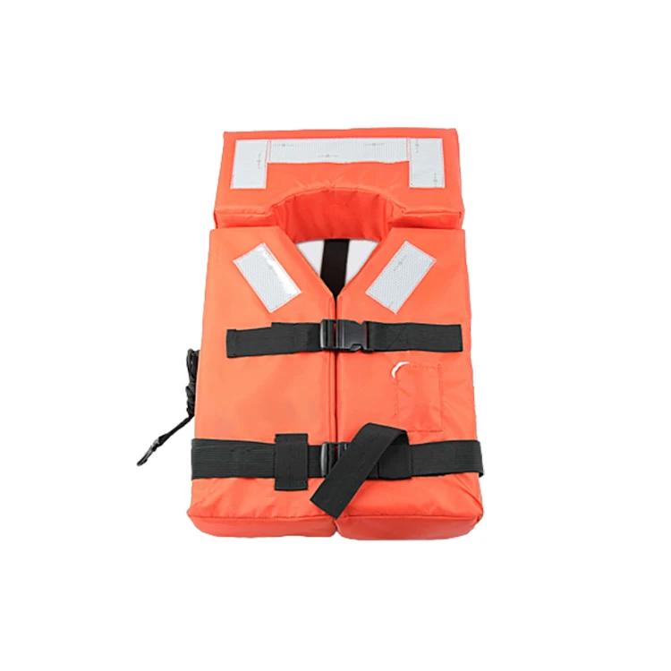 China Factory portable adult V neck type Marine vest lifejacket
