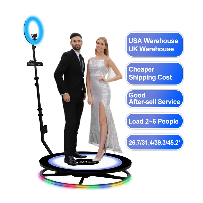 Drop shipping video camera 360 degree photo booth wireless