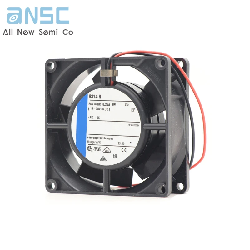 Original centrifugal fan 8314H 8032 24V 0.2 8 centimeter Enclosure server fan