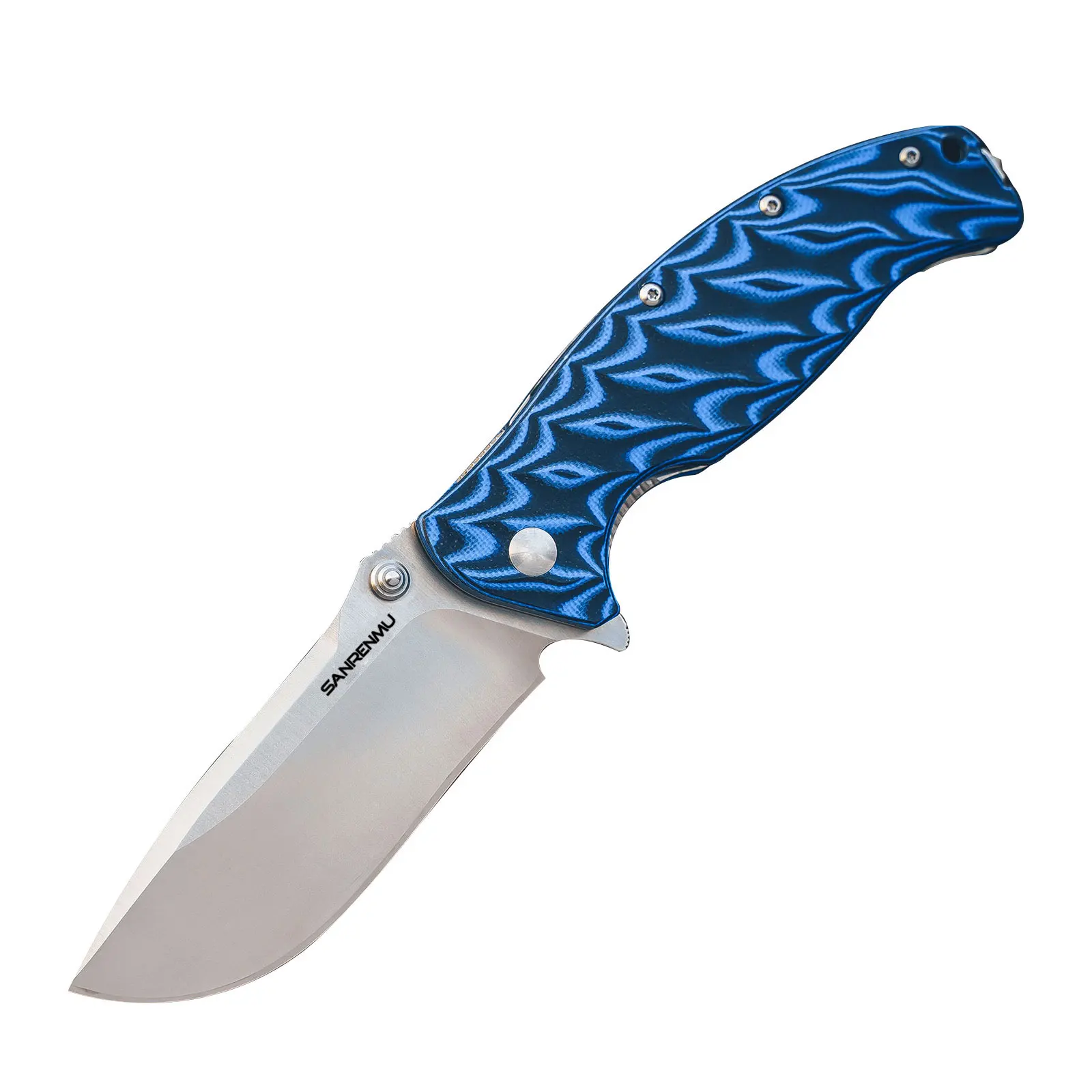 SANRENMU 1005 GL EDC Tool Outdoor Survival Camping Folding Pocket Knife