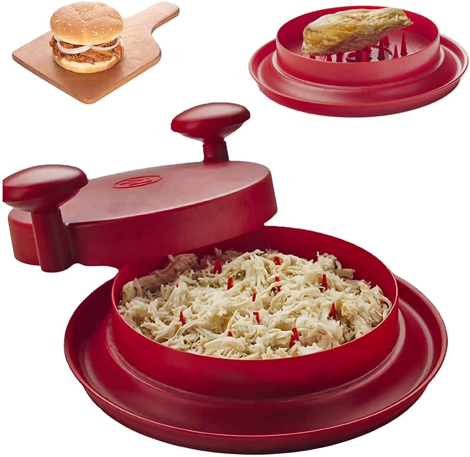 Измельчитель Tiktok ручной измельчитель мяса для домашних животных индейки курицы говядины барбекю кухонные