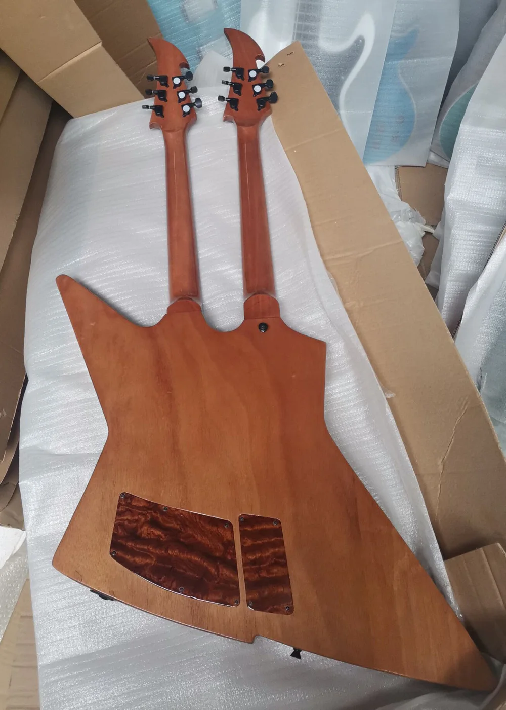 Good Quality Double Neck Explorer Electric Guitar Buy Double Neck