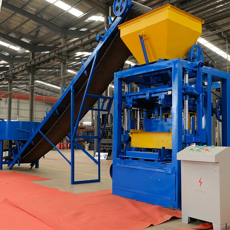 Qt4-24 Mini Brick Plant Small Brick Making Machine Brick Factory for Sale