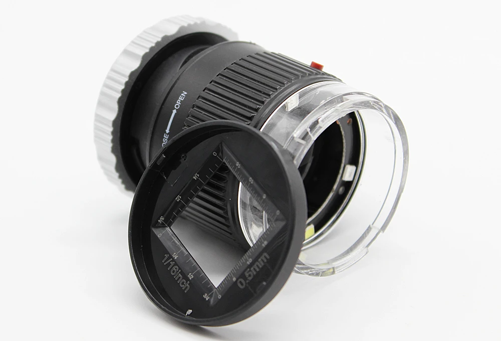 Adjustable Focal Jewelry Loupe Printing Cloth Magnifier LED UV Light ...