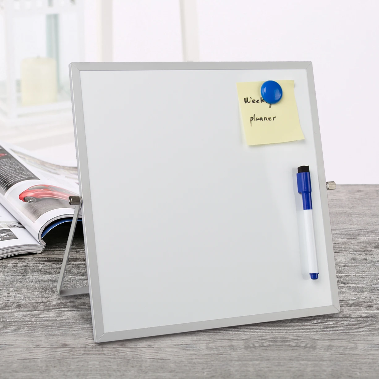 New Design Professional A3 Magnetic Whiteboard Aluminium Frame Magnetic 