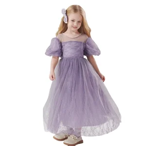 Girls Dresses 2-12 Children Clothing Kids Girls Clothes Party Wear Formal Girl Dress