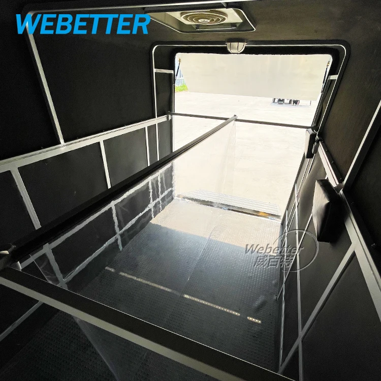 WEBETTER 2 Horse Angle Load Camper Float Special Horse Transportation Truck Trailer