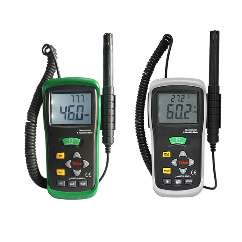 Digital Humidity Temperature Meter Temperature Humidity Sensor Instruments  - China Humidity Temperature Meter, Thermometer Hygrometer