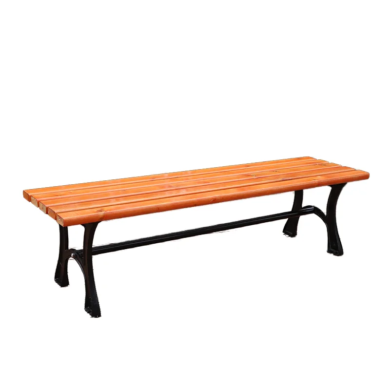 Best Quality wooden bench without backrest made of Anticorrosive wood