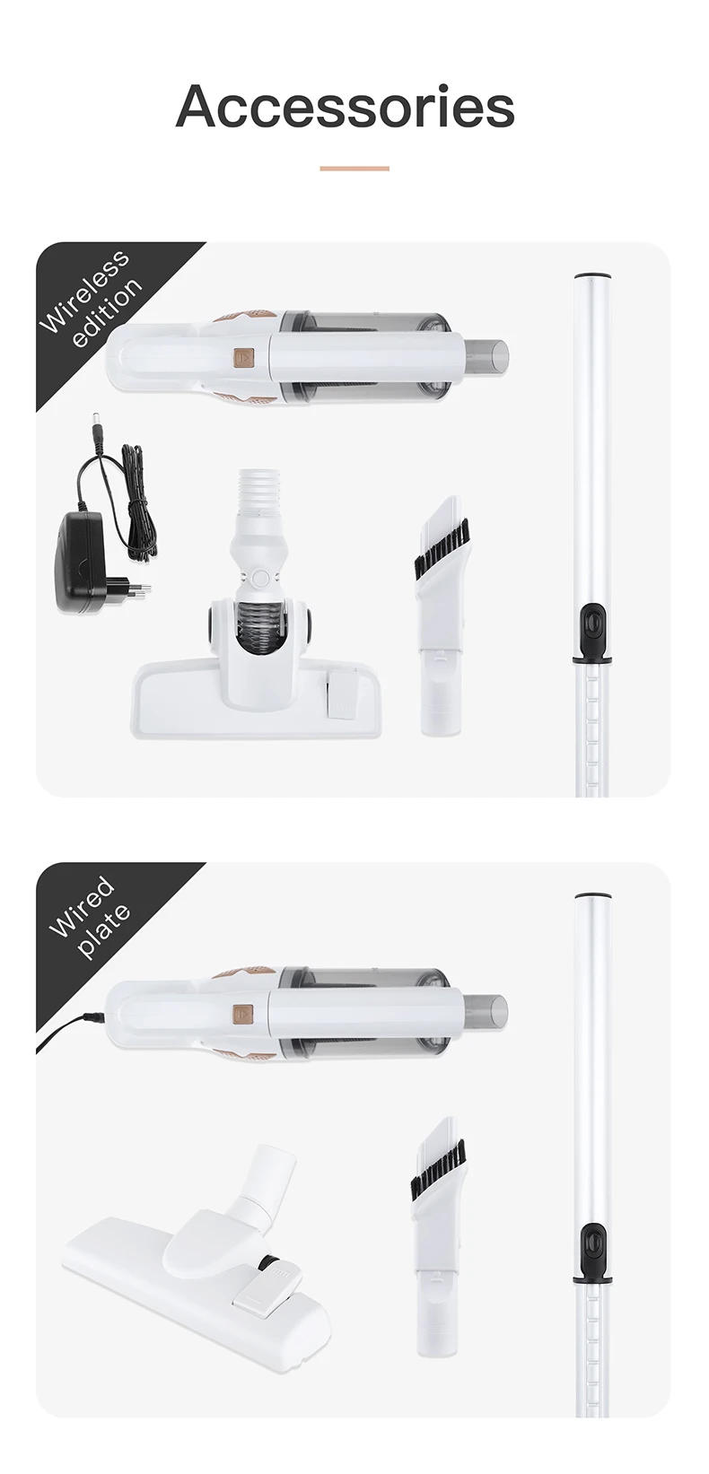 2021 New Product Two In One Household Usage Wireless Wet And Dry Handheld Vacuum Cleaners
