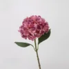 Fleurs d'hortensia (Rose Rouge)