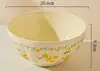 yellow 8 inch bowl