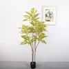 Árbol de dibujos animados chino de 1,5 metros de altura con 60 hojas [Colores de otoño]