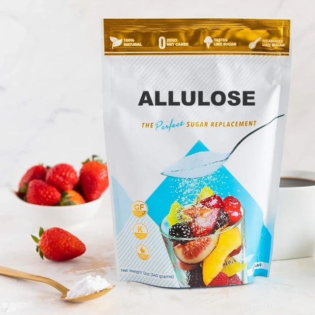 Wholesale Price Food Additives d Allulose Cas 23140-52-5 allulose sugar sweetener 2lb with private label