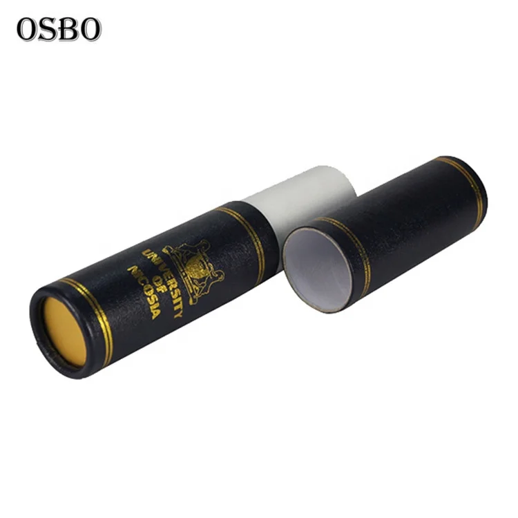 Недорогой картонный держатель для сертификатов университетской бумаги с золотым