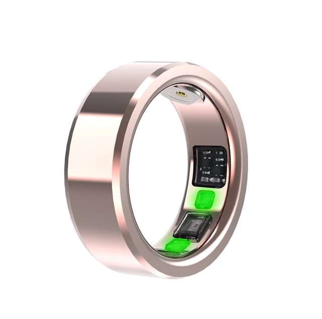 New Arrival IP68 Waterproof NFC Smart Ring 20mAh Battery Sleep Fitness Tracker Heart Rate Monitor Alarm Clock App Control Smart