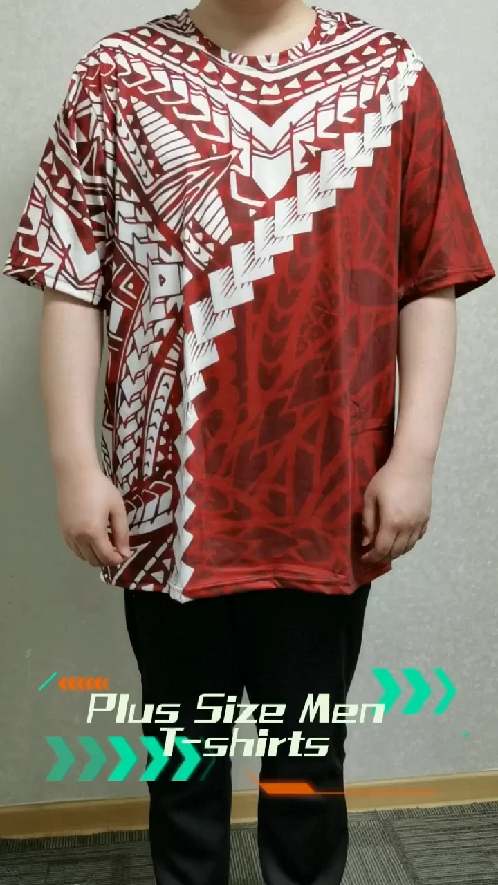 Shop Custom Printed T-Shirts Samoan Gradient Color Tattoo