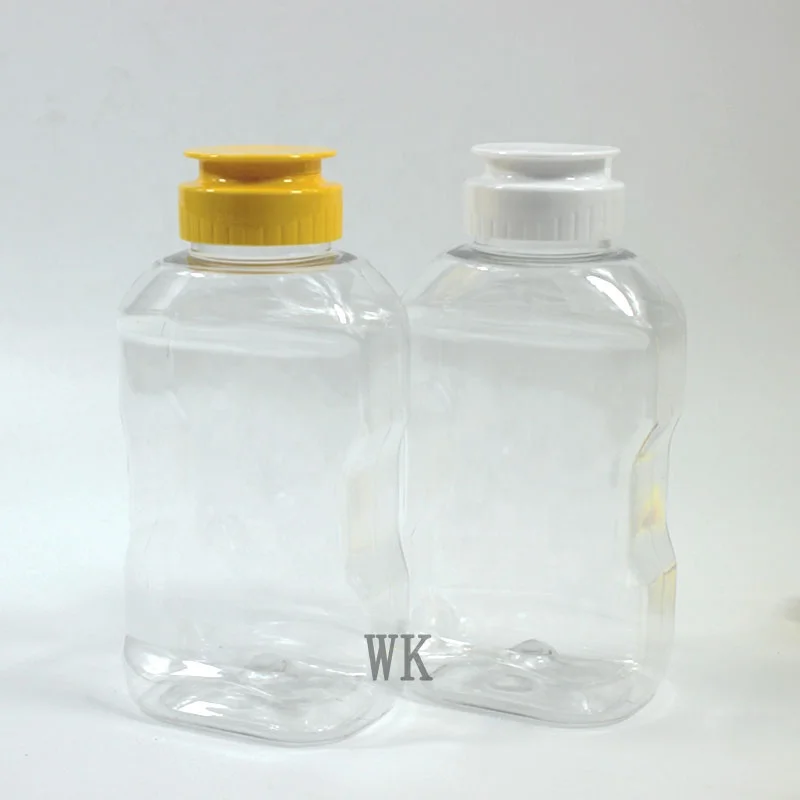 360ml 408ml Refillable PET Chill Ketchup Tomato Bottle Plastic Honey Dispense Squeeze Sauce Bottle