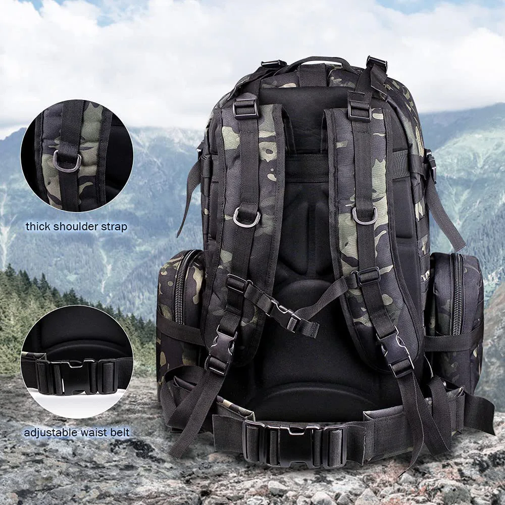 FREE SAMPLE Men's Practical Assault Backpack Hunting Hiking Bag Large Assault Equipment Backpack