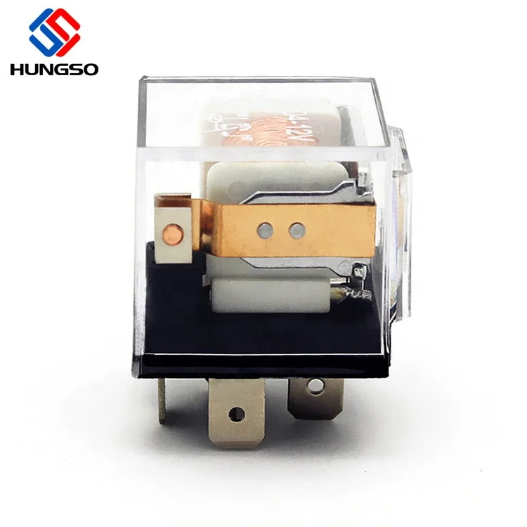 Медный терминал серебряные контакты со светодиодным индикатором автоматического реле прозрачное автоматическое