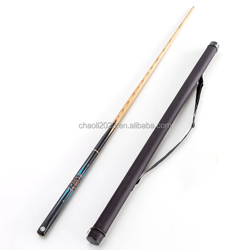 Costeffective Ash Wood Pool Snooker Cue 10mmtip 3/4 Jointed Billiard