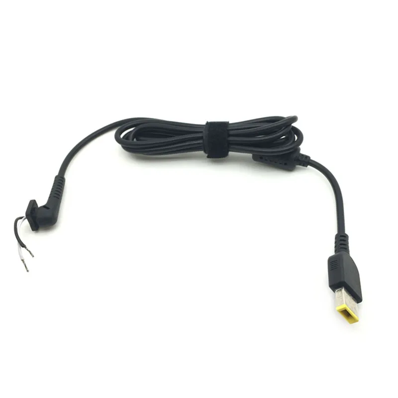 DC Tip Plug Connector Cord Laptop Power Cable USB for Lenovo IdeaPad Yoga Square Connector DC Cable