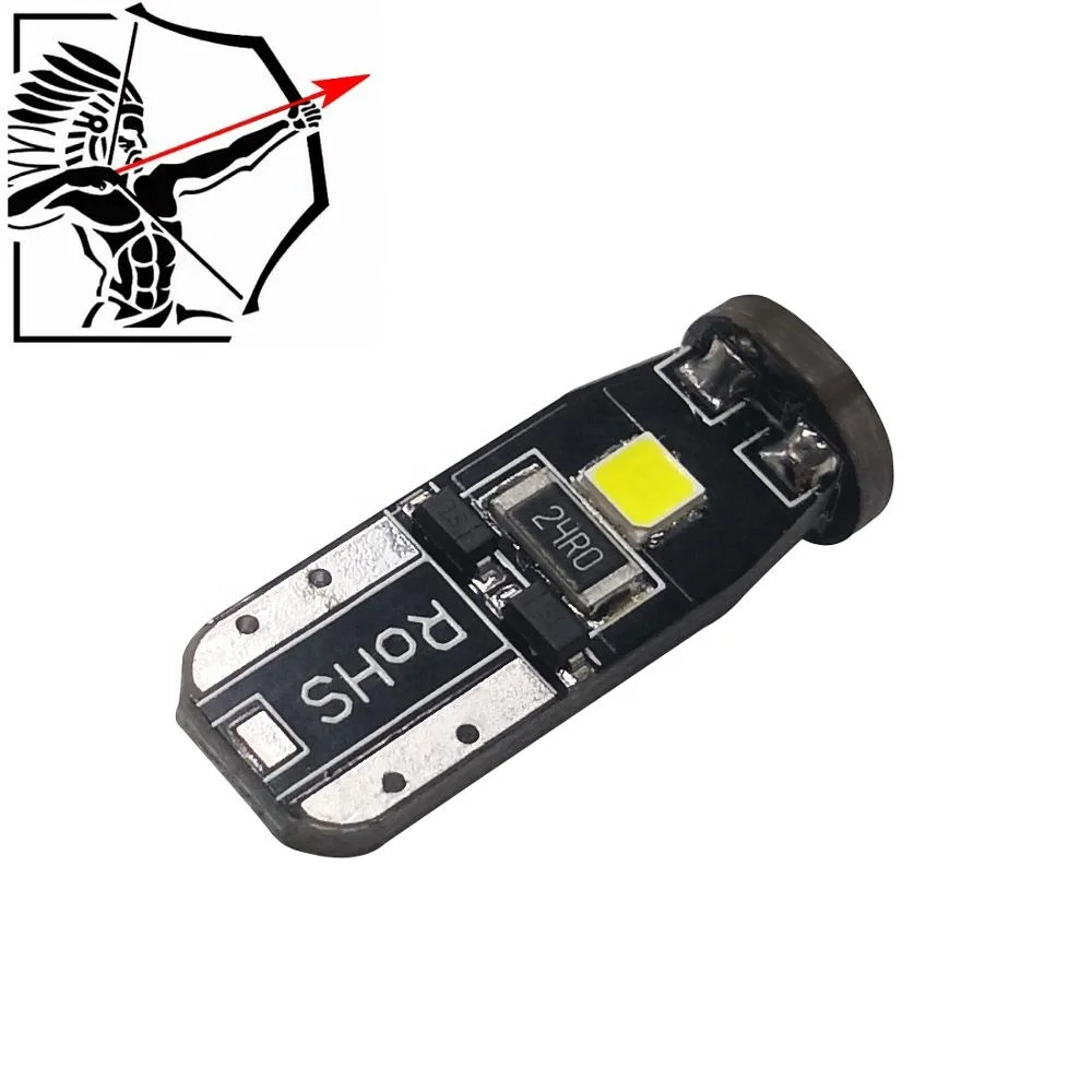 Auto Canbus T10 W5W LED Car Lamps 168 194 T10 2SMD 2835 License Plate Trunk Clearance Lights 12V Reading Car Light Accessories