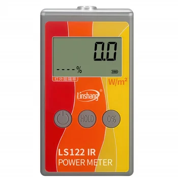 LS122 Handheld Solar Power Meter Infrared Power Meter with Infrared Radiation Intensity IR Rejection Heat Insulation Rate