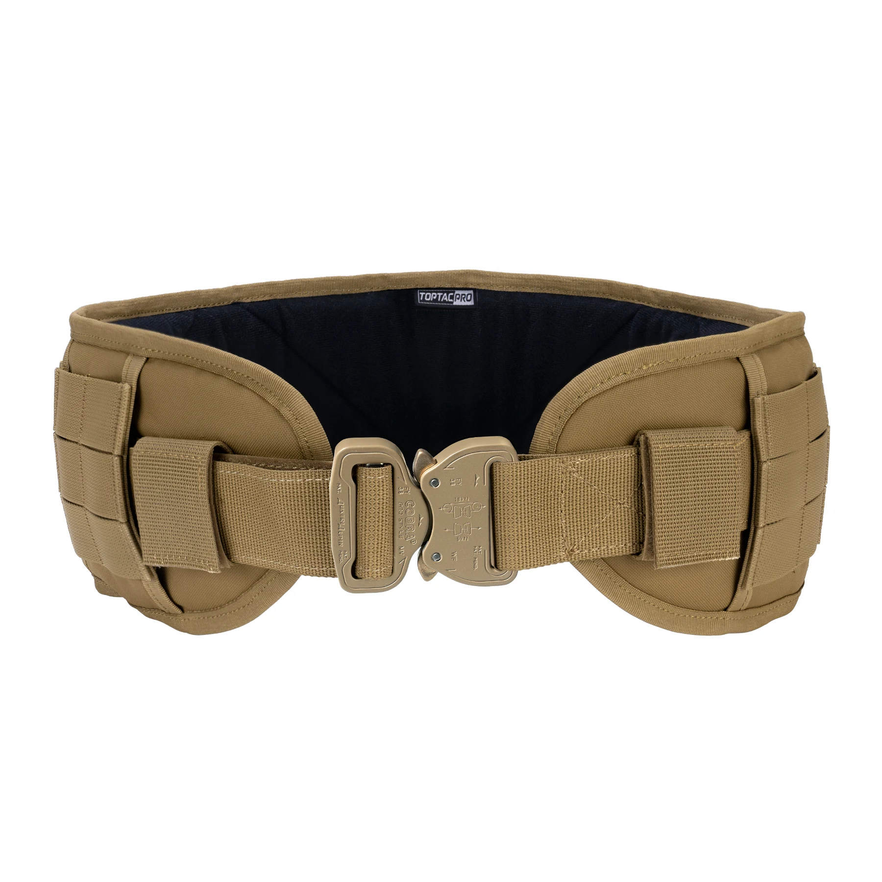 TOPTACPRO 500D Cordura Fabric Utility Belt Tactical MOLLE