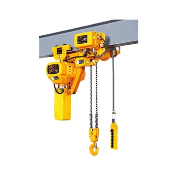 Crane Use Electric Chain Hoist 1 2 3 5 10 15 Ton for Workshop Electric Hoist No Trolley 1.5ton Electric Chain Hoist