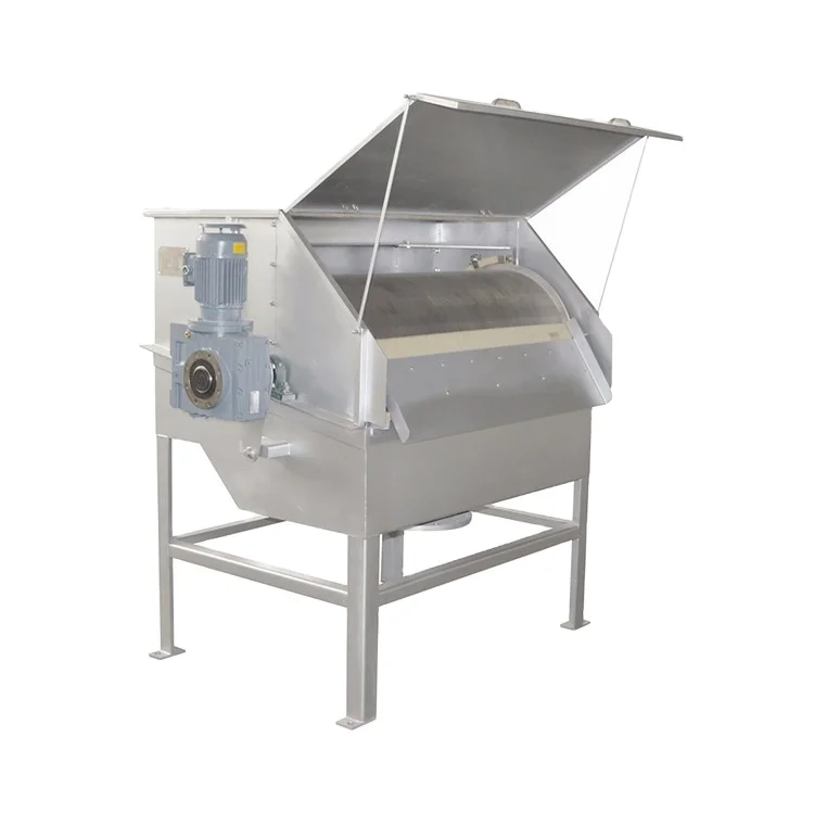 WTP ETP STP Static Rotary Drum Filter Fine Screen