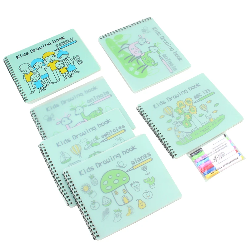 Kids Coloring Books Graffiti Picture Drawing Notebook Children