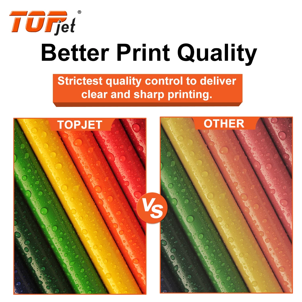 Topjet Original Quality 534 T534 Water Based Bulk Bottle Refill Kit Tinta Ink Compatible for Epson M2140 1100 2170