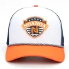 White &navy blue & orange