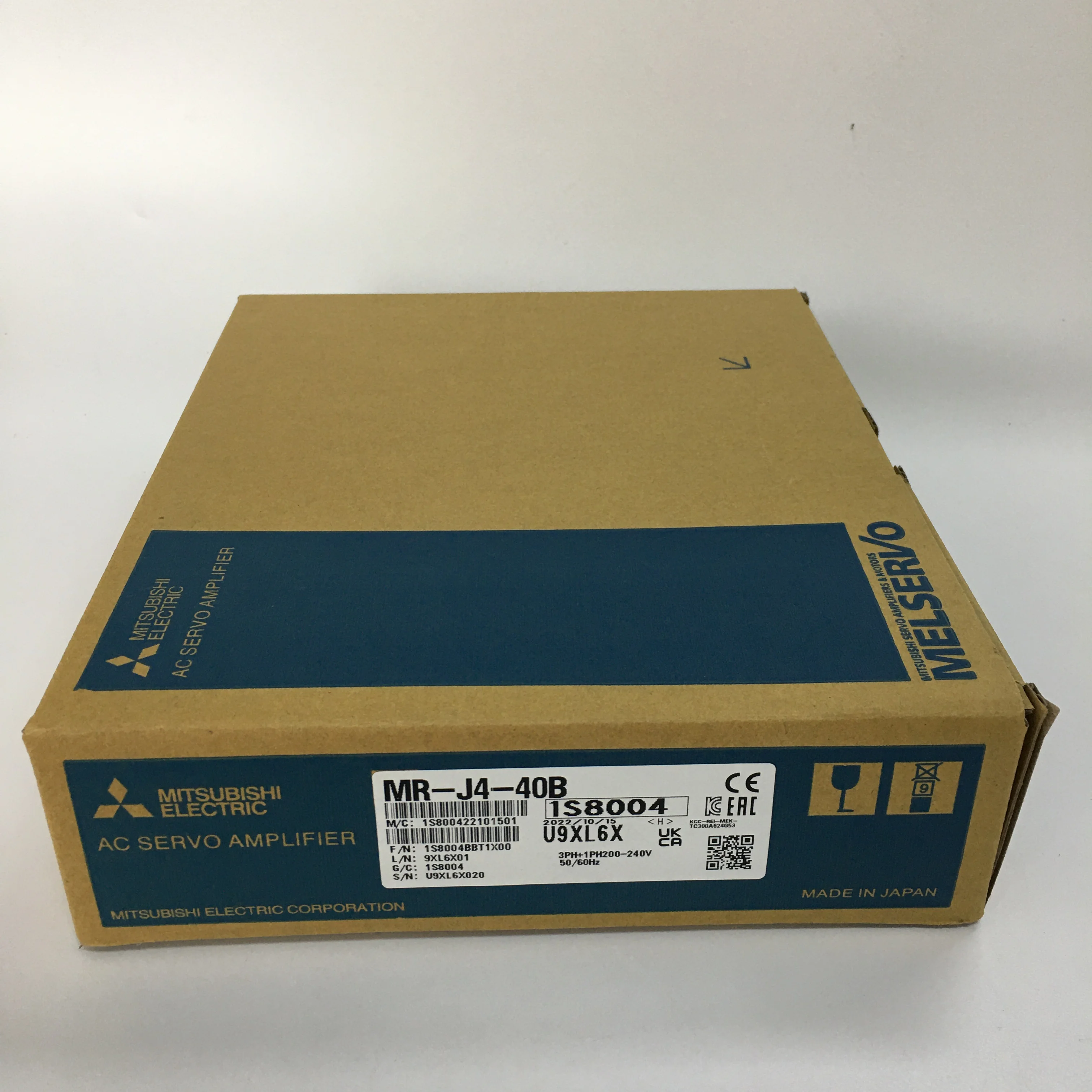 MITSUBISHI AC Servo Amplifier MR-J4-40B