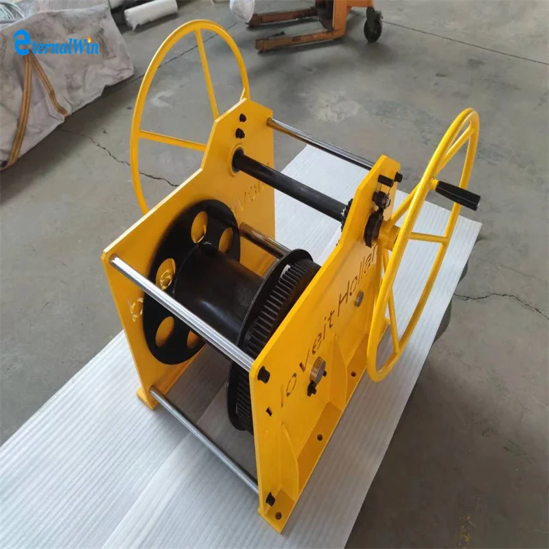 High Quality Self Locking Manual Hand Pulley Winch Manual Hand Winch 500kg
