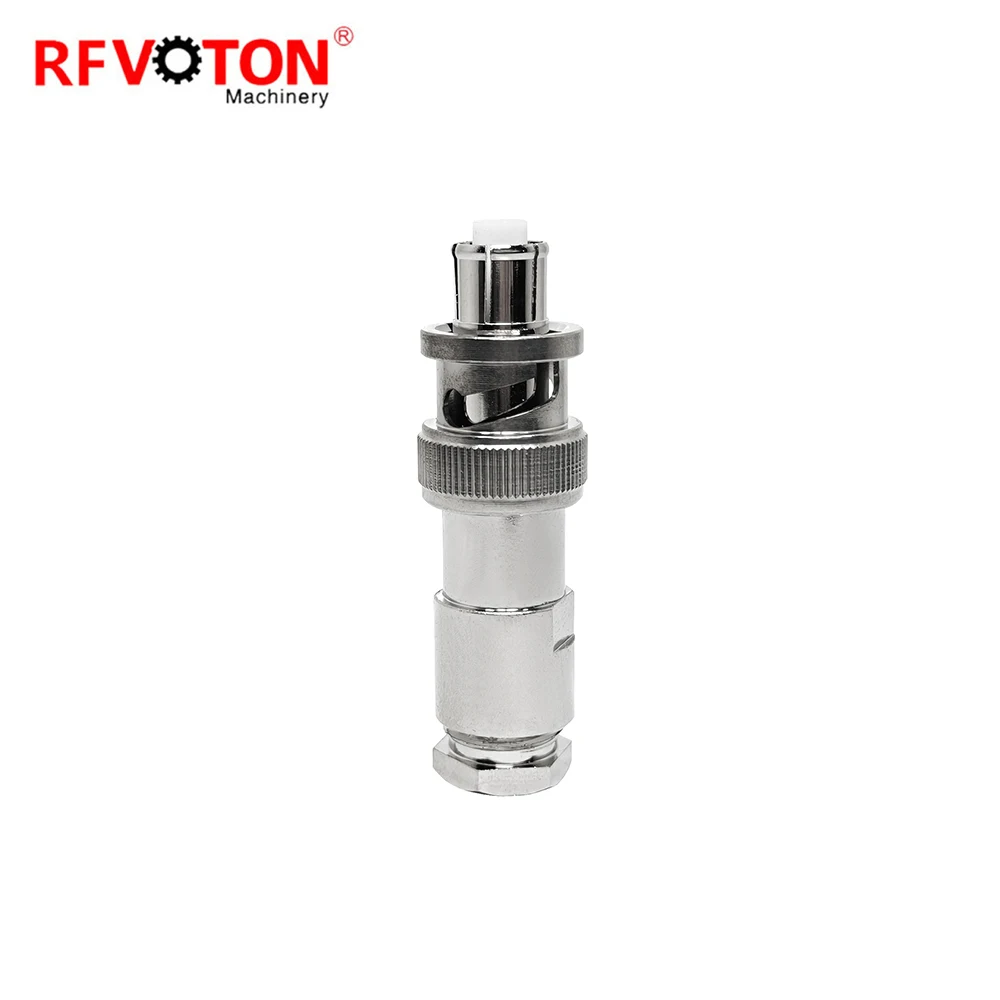 Factory SHV Male Plug High Voltage Clamp Mounting for Rg58 RG 58 Rf Coax (Rf) Coaxial Connector Brass Converter Connecteur Rohs