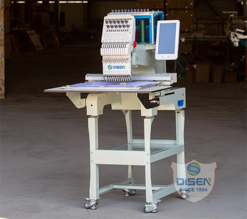 Beads and Sequin Device Mix System Feiya Embroidery Machine Price 2 Head with 12 Needlese for Embroider Machine
